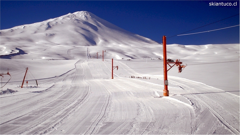 Antuco resort snow