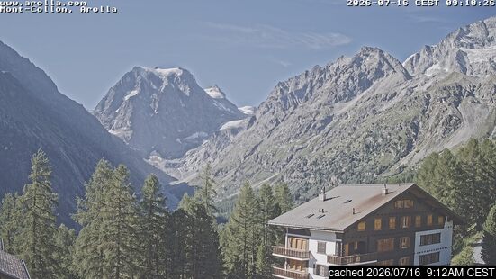 Arolla webcam