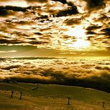 Excelent view at the top with FreshTracks, Argentina