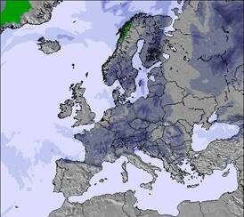 Europe Snow Forecast