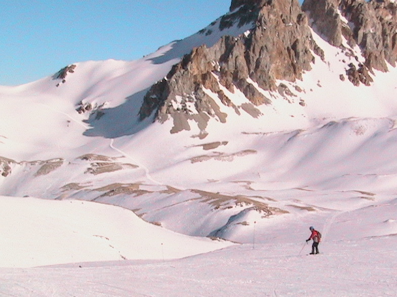 Las Leñas resort snow