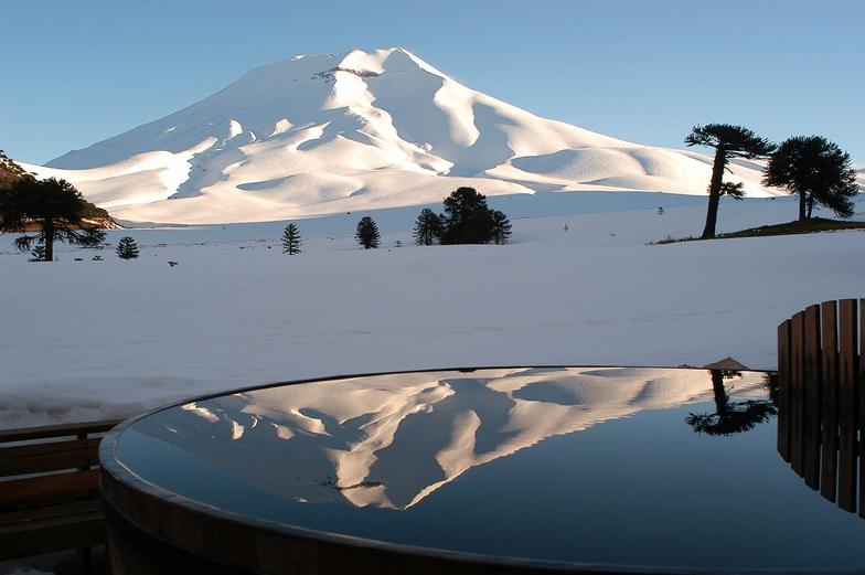 Corralco resort snow
