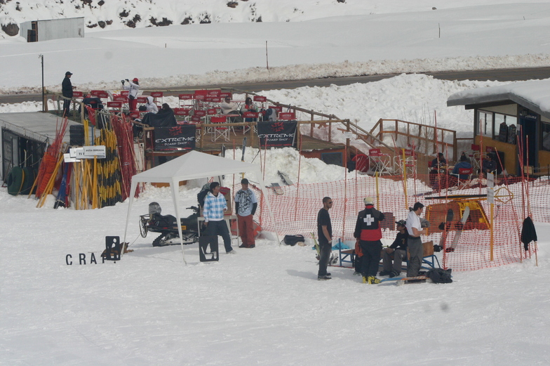 Los Puquios resort snow