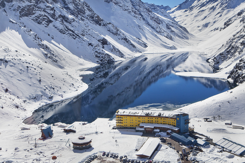 Portillo resort snow