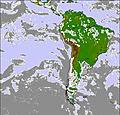 South America Cloud Map