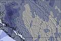 Southwest Canada Snow Map (3 Days)